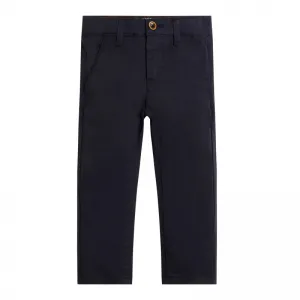 Панталон за момче chino в тъмно синьо Guess