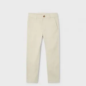 Панталон чино basic за мини момче в цвят dark cream Mayoral