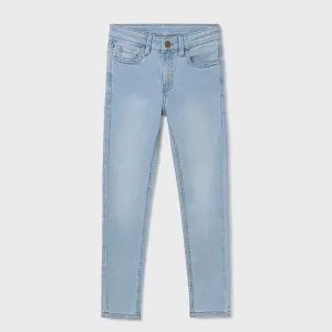 Панталон деним slim fit basic избелял деним за момче Mayoral