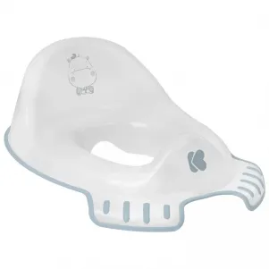 Детска тоалетна седалка анатомична Hippo Blue на KikkaBoo