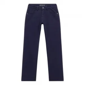 Панталон в тъмно син цвят за момче Slim fit Guess