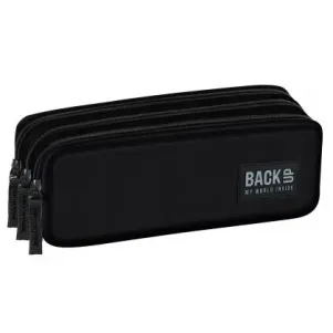 BACKUP Black несесер с 3 ципа