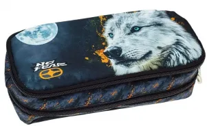 Ученически несесер GIM NO FEAR WHITE WOLF