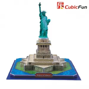3D пъзел 39 части CubicFun - Statue of Liberty (U.S.A)