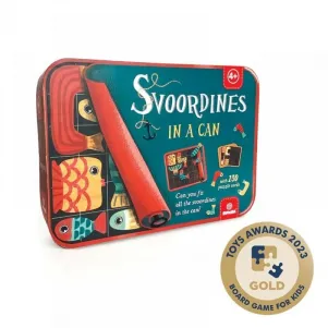 Детска играчка - Svoora Магнитна игра - пъзел Svoordines in a Can