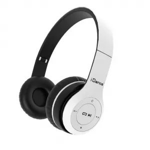 Детски Bluetooth слушалки, бели - iDance