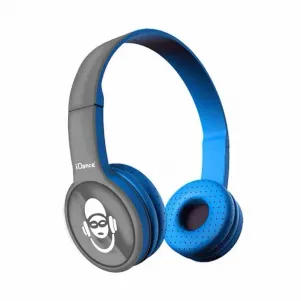 Детски Bluetooth слушалки, сини - iDance