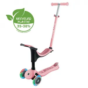 Детска тротинетка със седалка 4в1 GLOBBER GO UP SPORTY LIGHT - пастелно розова