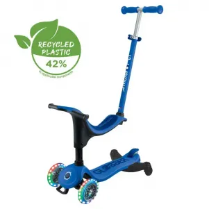 Детска тротинетка 4в1 GLOBBER GO UP SPORTY LIGHTS 360 - синя