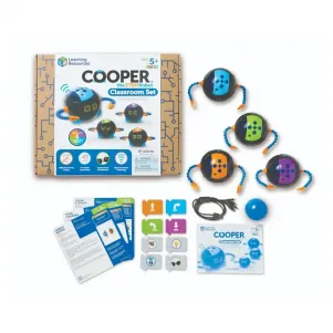 Детска играчка Робот Cooper Stem, образователен комплект за класна стая - Learning Resources