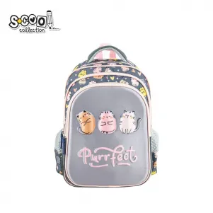 Ученическа анатомична раница SCOOL PURRFECT 3Д EVA