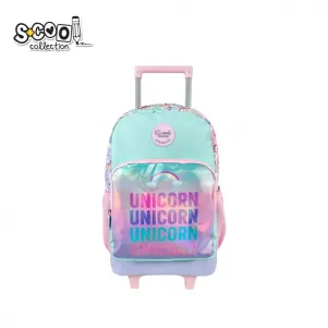 Ученическа раница SCOOL на колелца UNICORN