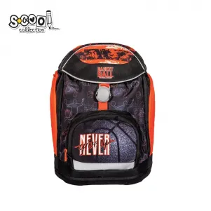 Ученическа анатомична раница SCOOL PRO NEVER GIVE UP
