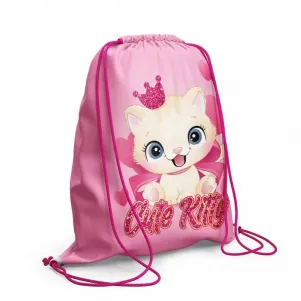 Торбичка S-COOL за спорт CUTE KITTY