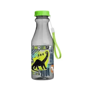 Пластмасова бутилка за вода SCOOL DINO
