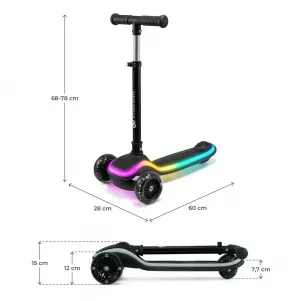 Детска тротинетка Kinderkraft RAKET BLACK