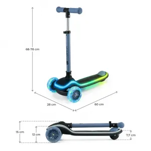 Детска тротинетка Kinderkraft RAKET BLUE
