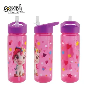 Пластмасова бутилка за вода SCOOL UNICORN
