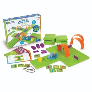 Learning Resources Мишка за програмиране, с презареждащи се батерии