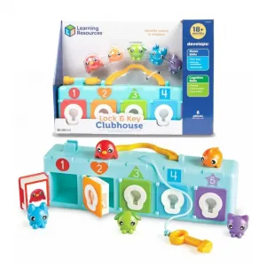 Детска образователна играчка Learning Resources Къщичка с ключалки и ключ
