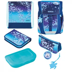 Ученическа чанта-раница FiloActive XL PLUS Blue Ice - Herlitz