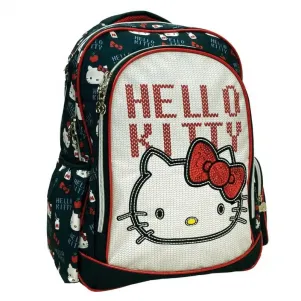 Ученическа раница Hello Kitty Croche