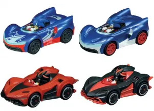 Детска играчка Пулбек количка, Carrera, Sonic, 1 брой