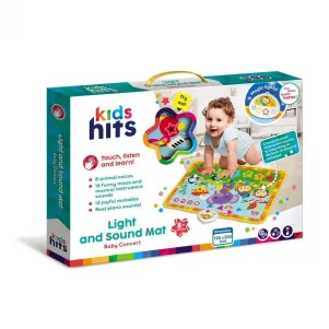 Бебешка играчка Kids Hits Музикално Килимче с Диви Животни