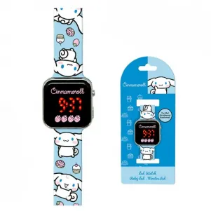 Детски дигитален LED часовник Hello Kitty Cinnamoroll