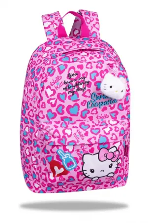 Ученическа раница Coolpack - Cross - Hello Kitty Pink
