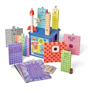 Детски обраователен комплект Learning Resources Математически кубчета Numberblocks - Героите на нулите