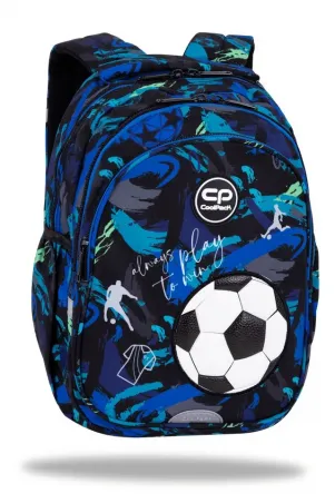 Ученическа раница Coolpack - JERRY - FOOTBALL NAVY