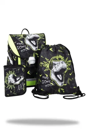 Ученически комплект раница с несесер и спортна торба Coolpack - Primo Ultra Base - DINOPARK