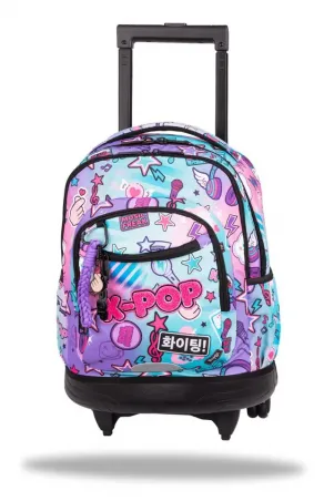 Ученическа раница на колела Coolpack - K-POP BRIGHT - BUZZER