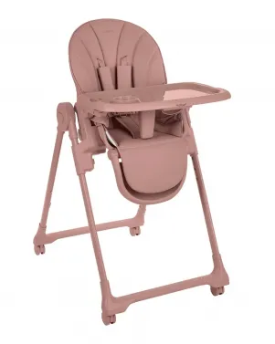 Детски стол за хранене Pastello 3 Pink - KikkaBoo