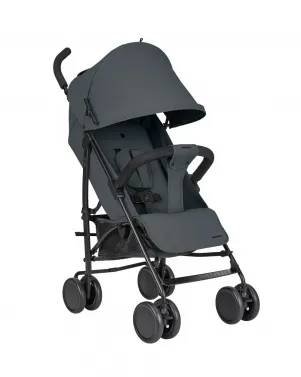 Бебешка лятна количка Beetle 2 Dark Grey - KikkaBoo