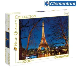 Пъзел 2000 части Париж CLEMENTONI