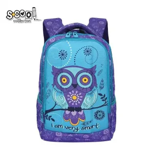 Ученическа, ергономична раница SCOOL OWL 3D EVA