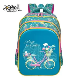 Ученическа, ергономична раница SCOOL BICYCLE 3D EVA, 28 л