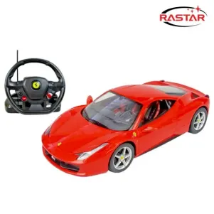 Кола Ferrari 458 Italia с волан контролер RASTAR 1:14
