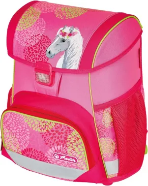 Ученическа чанта-раница Herlitz Loop - Bloomy Horse