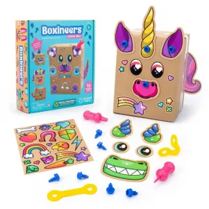 Детски обраователен комплект Learning Resources Образователна игра Boxineers - Животни