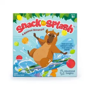 Детски обраователен комплект Learning Resources Snack or Splash - Игра за баланс с Капибара