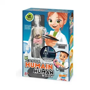 Детска образователна игра Човешкото тяло Buki