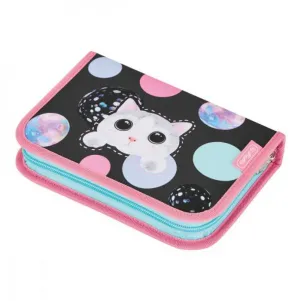 Несесер с 31 части, 2 крила, Cute Cat - Herlitz