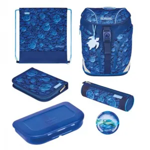 Ученическа чанта-раница SoftLight Plus GREENLine Deep See - Herlitz