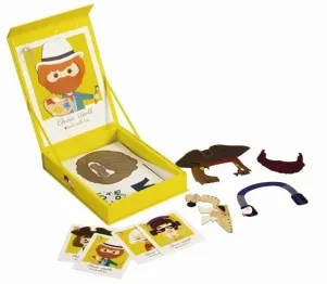 Детска магнитна игра с момче - различни професии - Classic World
