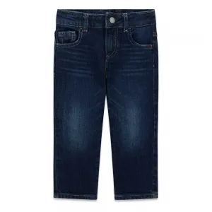 Детски дънки Guess Regular fit с деликатен измиващ ефект